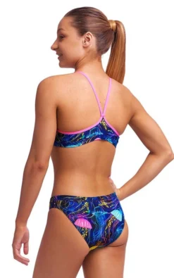 Maillot De Bain Funkita 2 Pièces Fille Racerback - Swimma Stinga -Équipement De Natation swimma girls 2p4