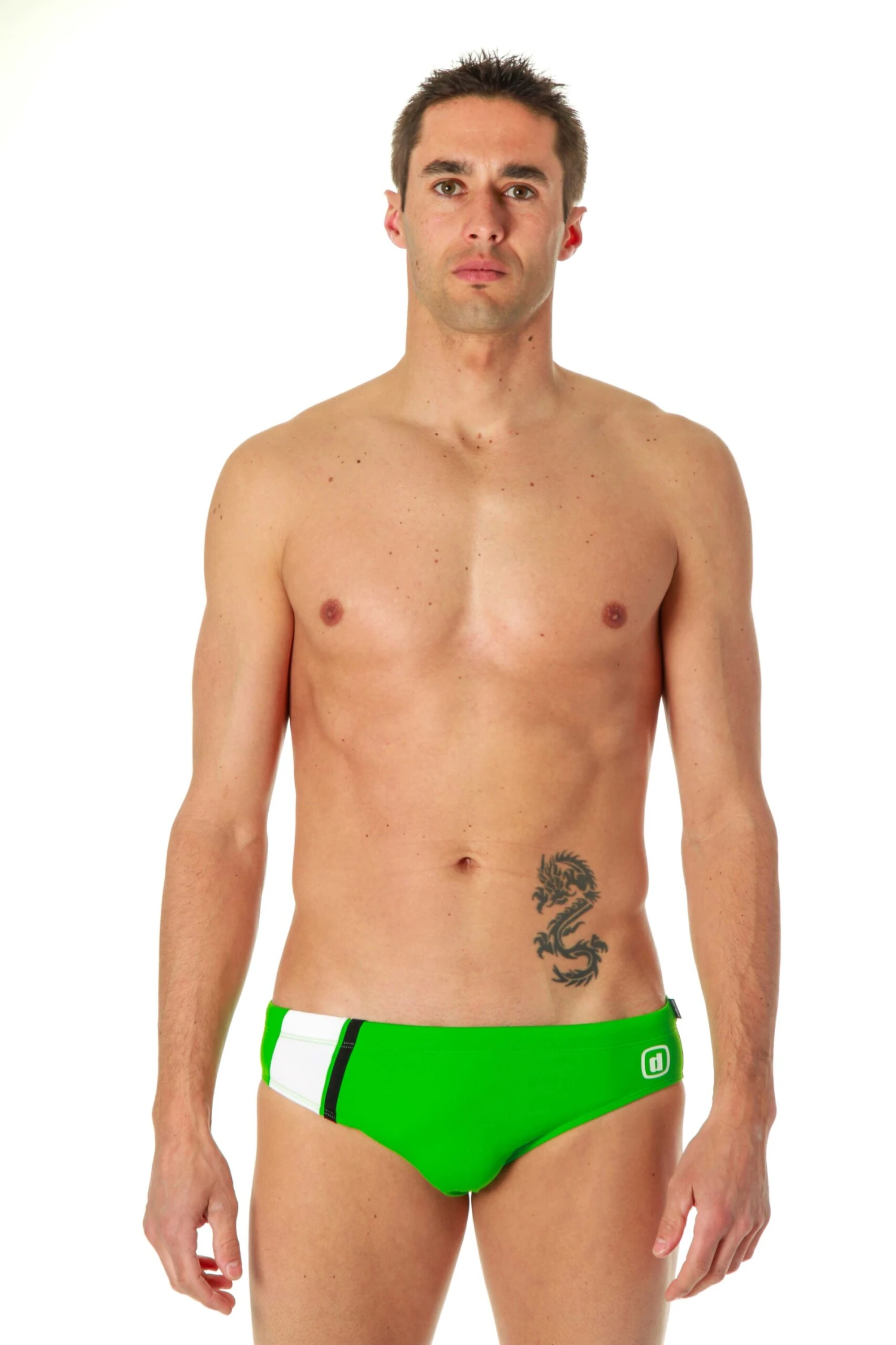 Maillot De Bain Homme Zerod Brief Training Vert 3 Maillot De Bain Homme Zerod Brief Training Vert – Image 3