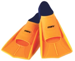 Palmes De Natation Maru Neon Orange / Navy